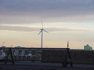風力発電のプロペラ