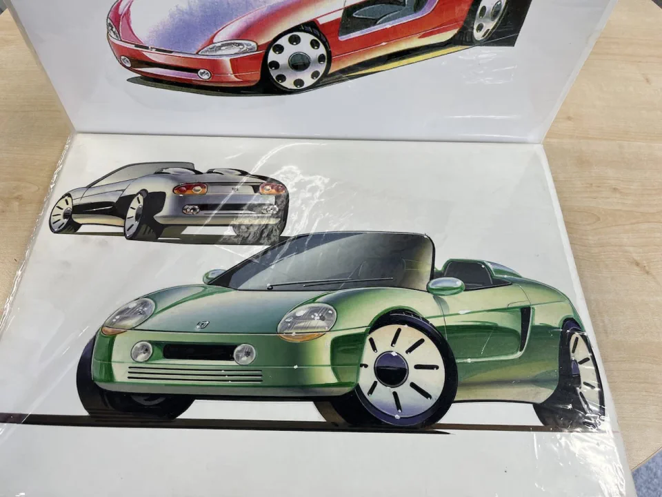 ホンダ ビート デザイン案
