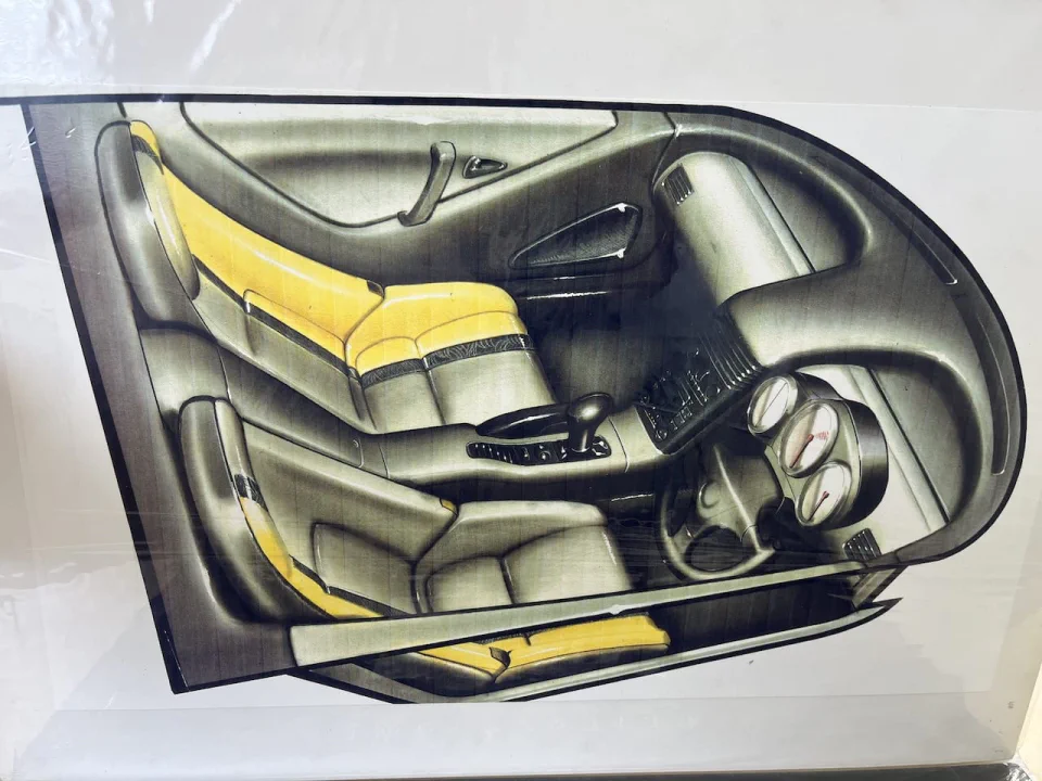 ホンダ ビート デザイン案
